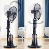 Ventilator cu Pulverizare Apa 16 inch 75W 3 Viteze Oscilatie Rezervor 2.8L - detaliu produs