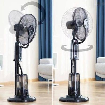 Ventilator cu Pulverizare Apa 16 inch 75W 3 Viteze Oscilatie Rezervor 2.8L - detaliu produs
