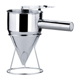 Dispenser Aluat Otel Inoxidabil 500ml cu Suport Argintiu 14.5x11.5x16cm - detaliu produs