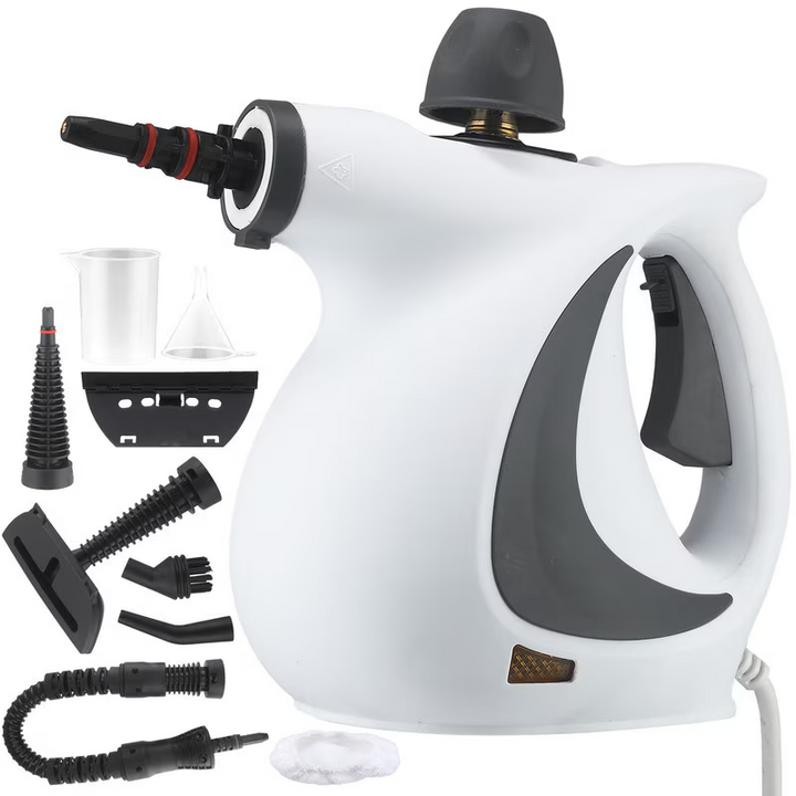 Aparat de Curatat cu Abur, Portabil, 1050W, 350ml, cu set 10 accesorii inclus