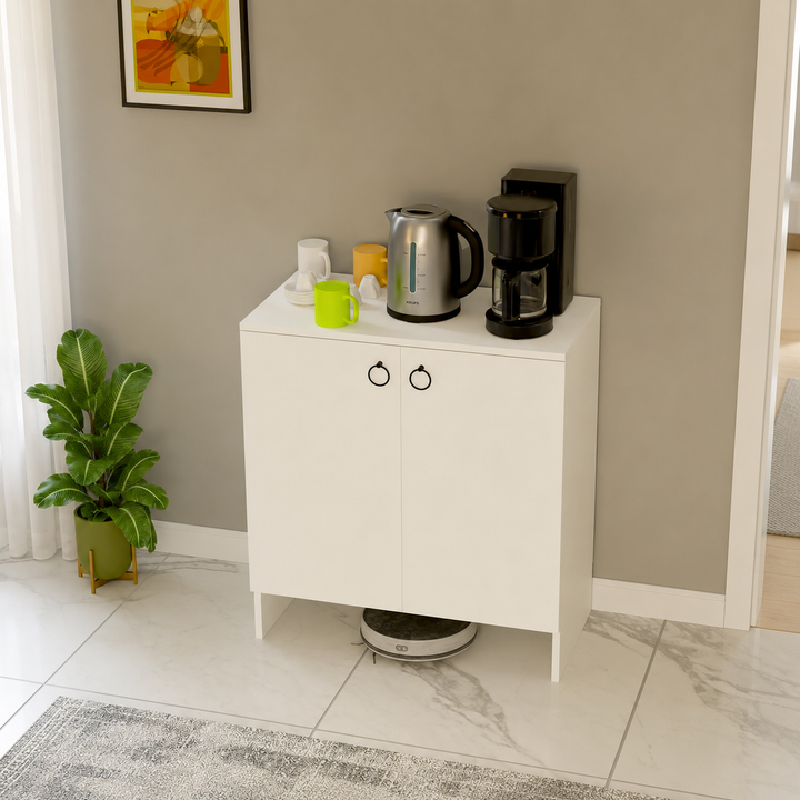 Comoda Depozitare Mobilier Alb Dulap Multiplu Organizare Casa - imagine principala