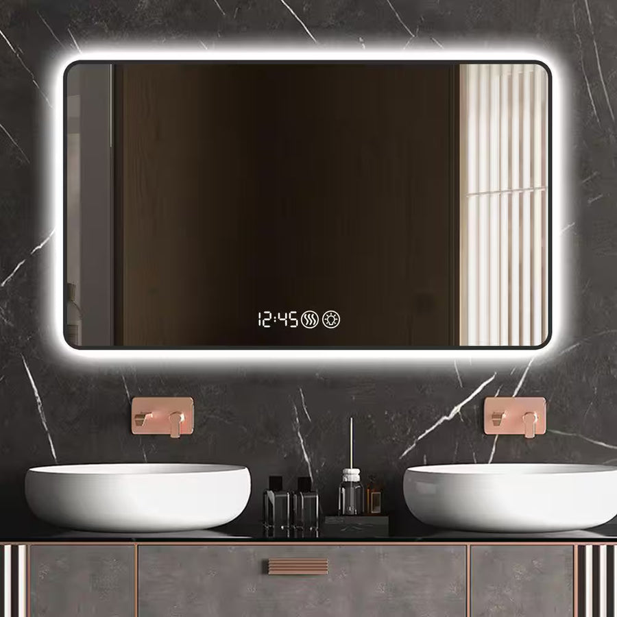 RESIGILAT - Oglinda Led Premium 80x60, cu touch si dezaburire