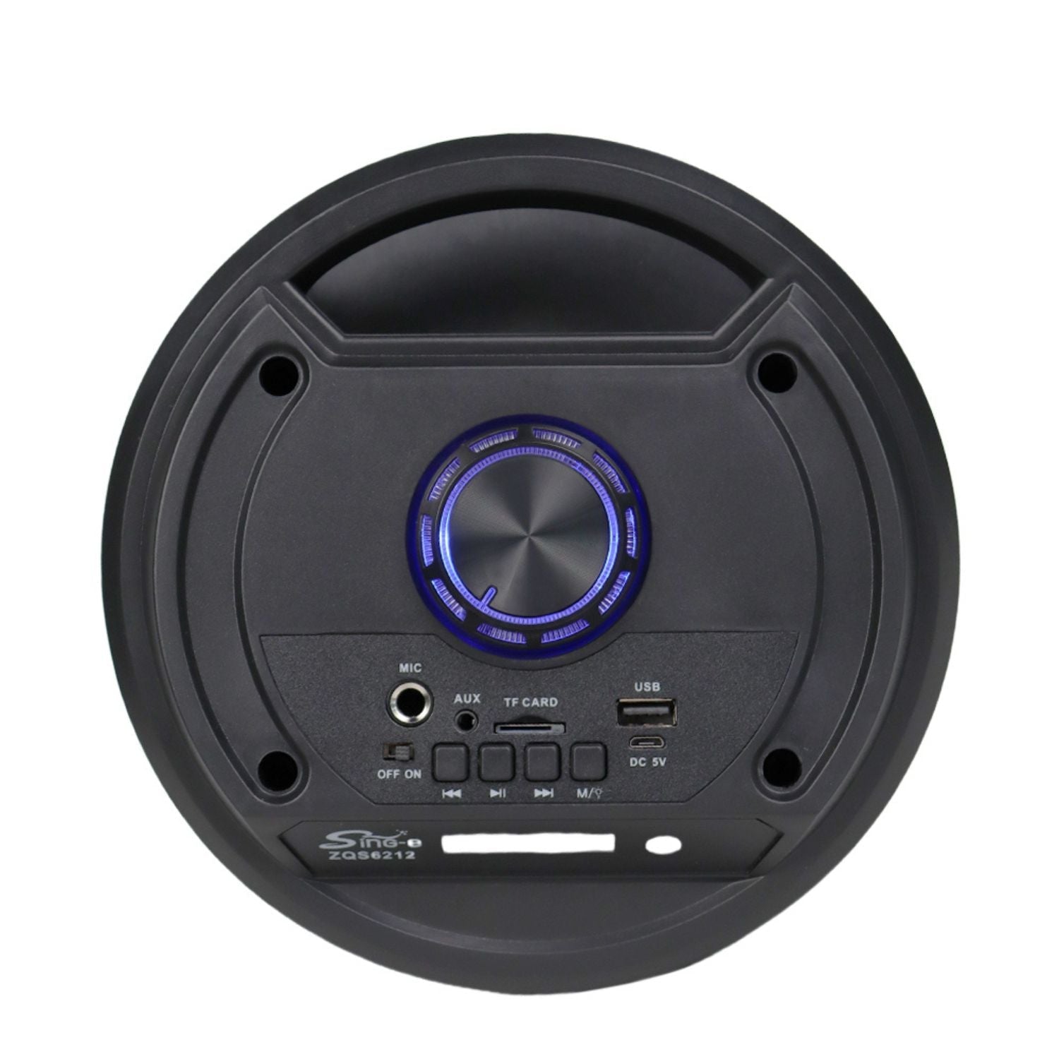Boxa karaoke portabila Bluetooth cu microfon wireless, lumini LED RGB, 8 inch, ideala pentru petreceri si evenimente