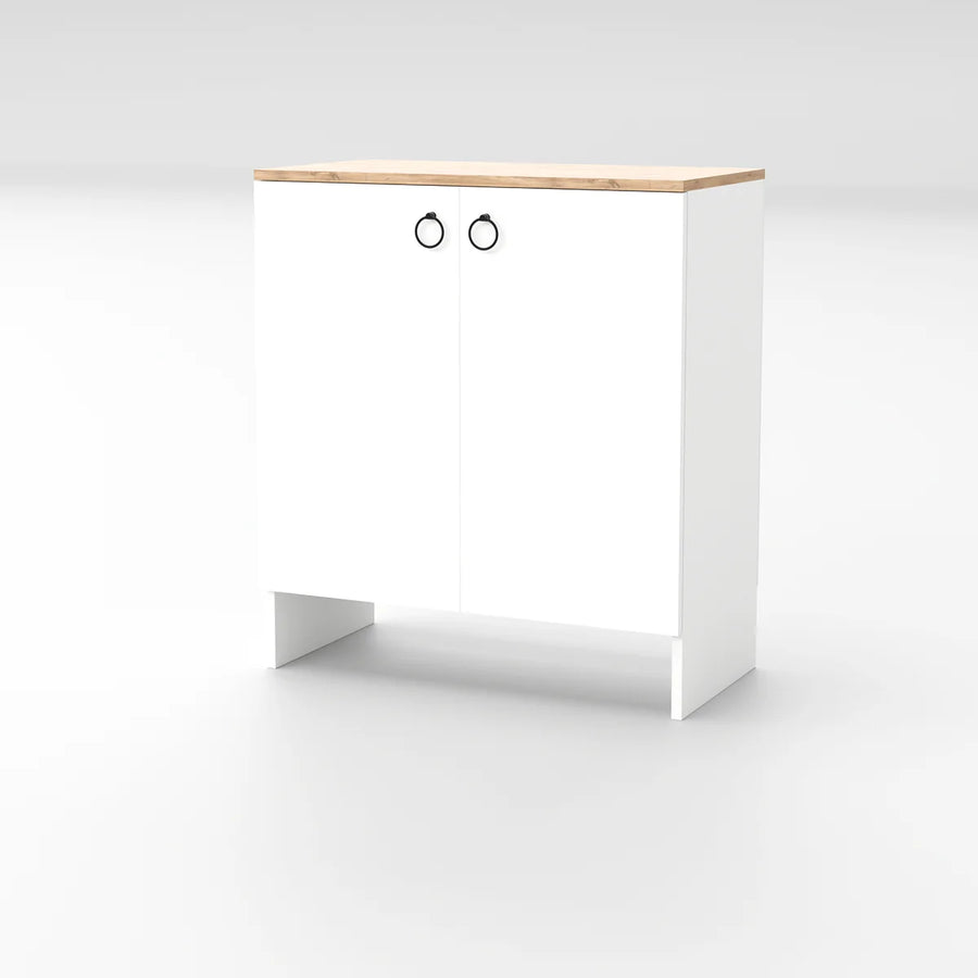 Comoda Depozitare Mobilier Alb Dulap Multiplu Organizare Casa - detaliu produs
