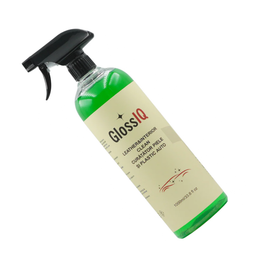 Leather & Interior Clean IQ6 Curatator Piele Plastic Auto 1000ml Protectie - detaliu produs