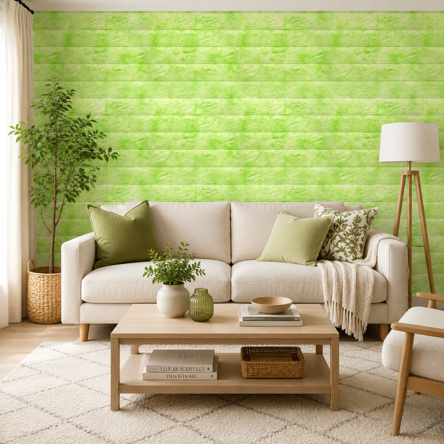Tapet 3D Caramida Autoadeziv PE Foam 70x77cm Decoratiune Perete DIY - detaliu produs