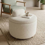 JUPITER Ottoman Storage Chair Fotoliu Depozitare Puf Multicolor Design Modern - detaliu produs