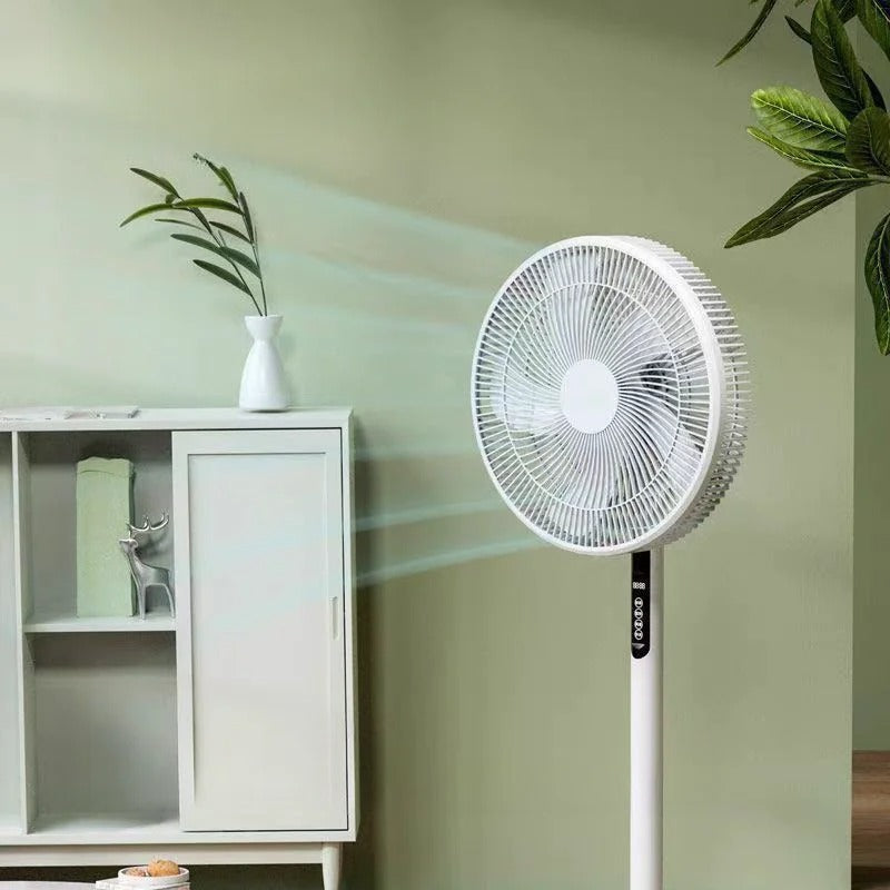 Ventilator digital cu telecomanda si timmer 1120 mm, oscilatie 90°, afisaj LED, 16 inch