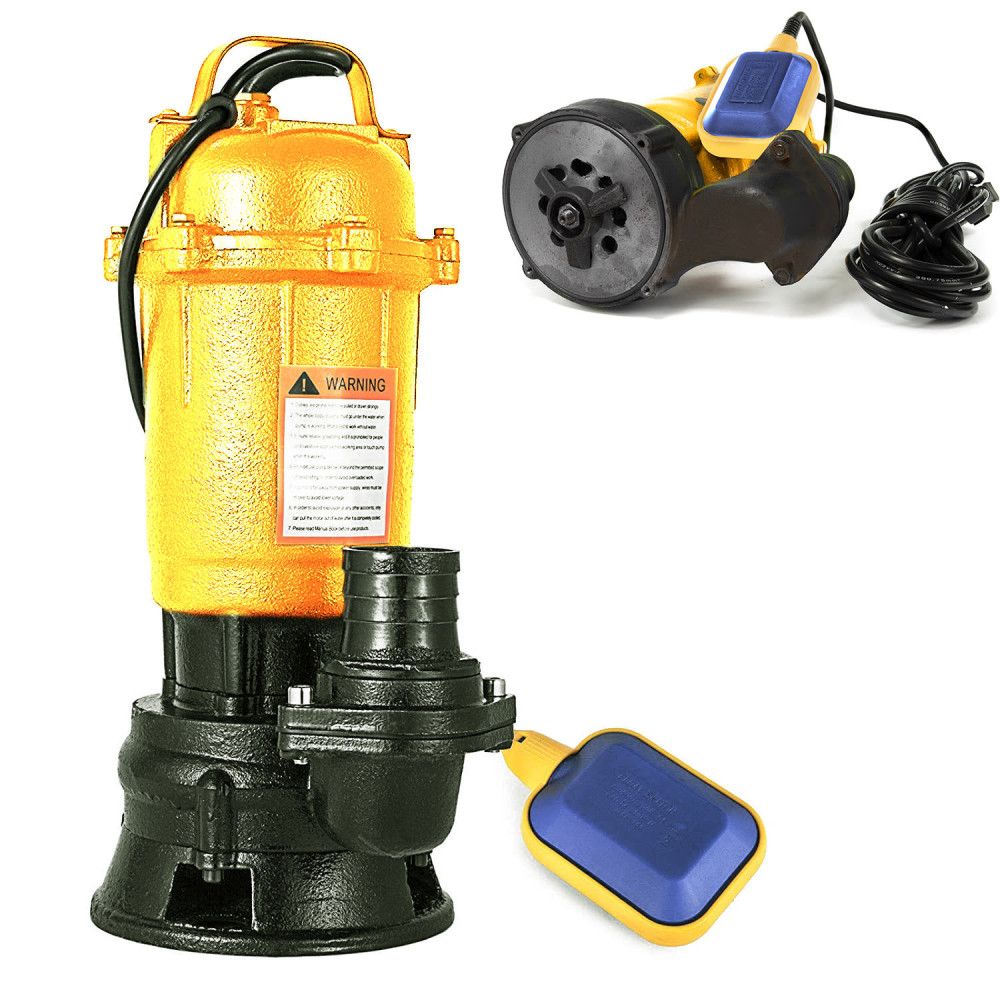 Pompa submersibila apa murdara fosa septica cu tocator, putere 750W