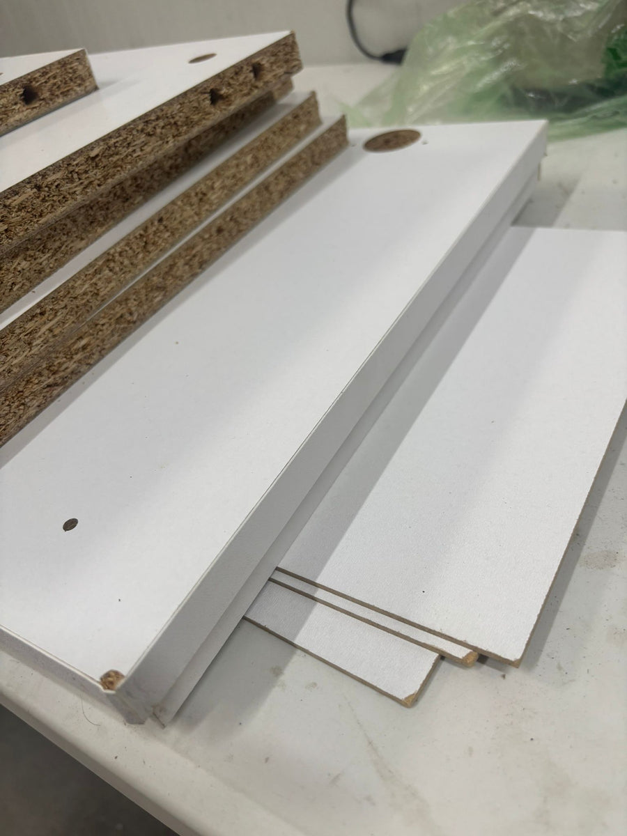 RESIGILAT — Pantofar Ceren multifunctional cu 2 usi si 4 rafturi interioare, dulap pantofi, mobilier hol ingust 70 x 110 cm, PAL melaminat 18 mm clasa E1, mecanism silentios soft-close, 72x32,5x88 cm Alb · Incomplet #001