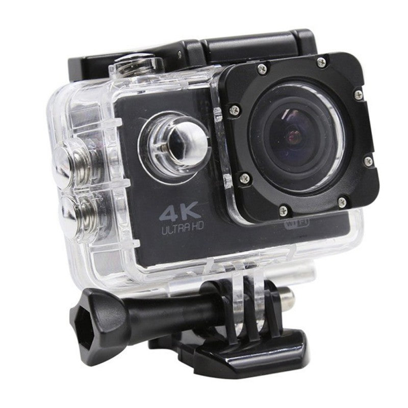 RESIGILAT - Camera Sport ActionCam UltraHD 4K @ 30fps WiFi 16.0MP Black Pachet Complet Cu Accesorii