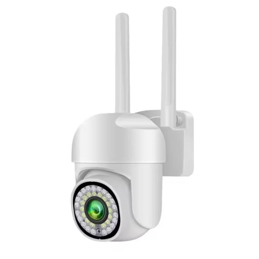 Pachet Camera de supraveghere WiFi pentru exterior cu Card 32GB Inclus, HD panoramica, vedere nocturna, audio bidirectional, rezistenta la apa, 2MP sau 3MP