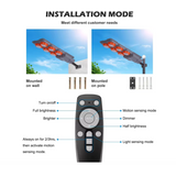 Lampa Solara LED Exterior Gradina Iluminare Automata Waterproof IP65 - detaliu produs