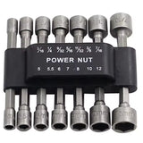 Set Profesional 14 Biti Tubulari Hexagonali pentru Surubelnite Electrice si Pneumatice - detaliu produs