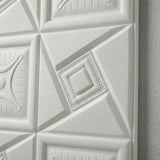 Tapet 3D model geometric în relief auto-adeziv pentru interior, 70 x 77 cm - detaliu produs