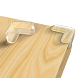 Set 4 Protectii Colturi Forma L Silicon Transparent 1.5x0.5x4.0 cm - detaliu produs