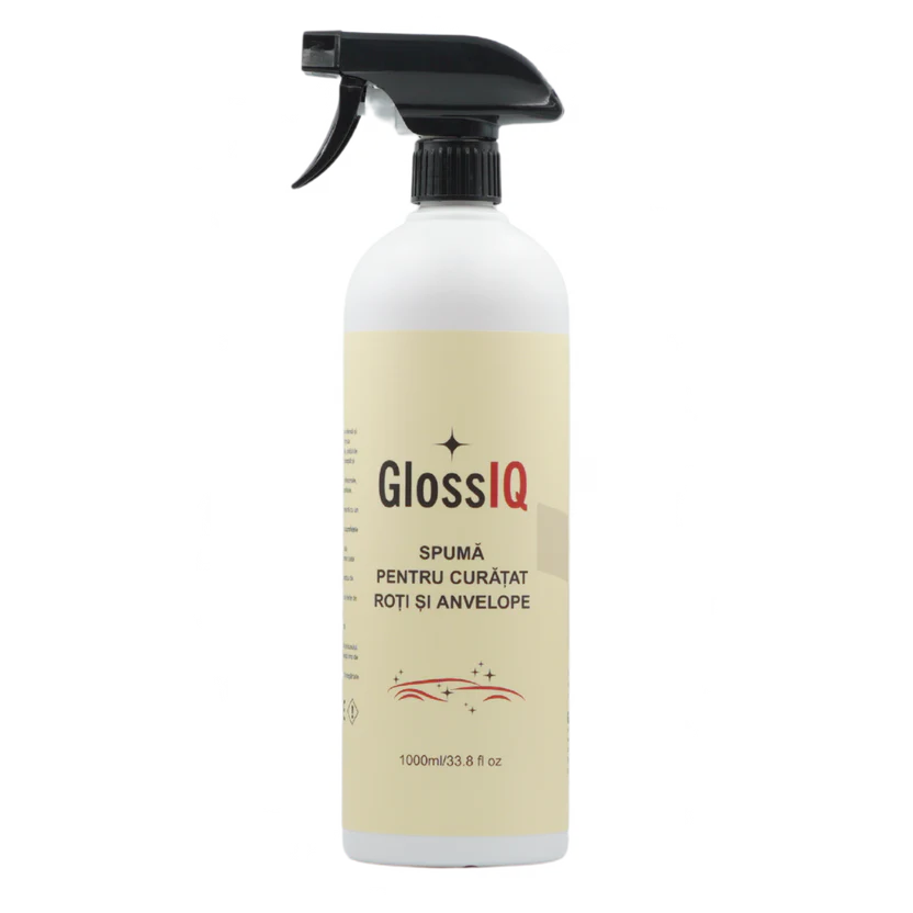 IQ19 Spuma pentru Curatat Roti si Anvelope Cleaner Activ 1000ml Gata de Utilizare - detaliu produs