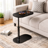 RESIGILAT - Masuta de cafea reglabila cu picior pentru pat sau canapea, blat rotativ 360° , 40 x 30 cm, inaltime 43-80 cm
