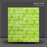 Tapet 3D Caramida Autoadeziv PE Foam 70x77cm Decoratiune Perete DIY - detaliu produs