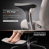 Scaun Gaming Ergonomic cu Spatar Inalt si Suport Lombar Ajustabil - detaliu produs