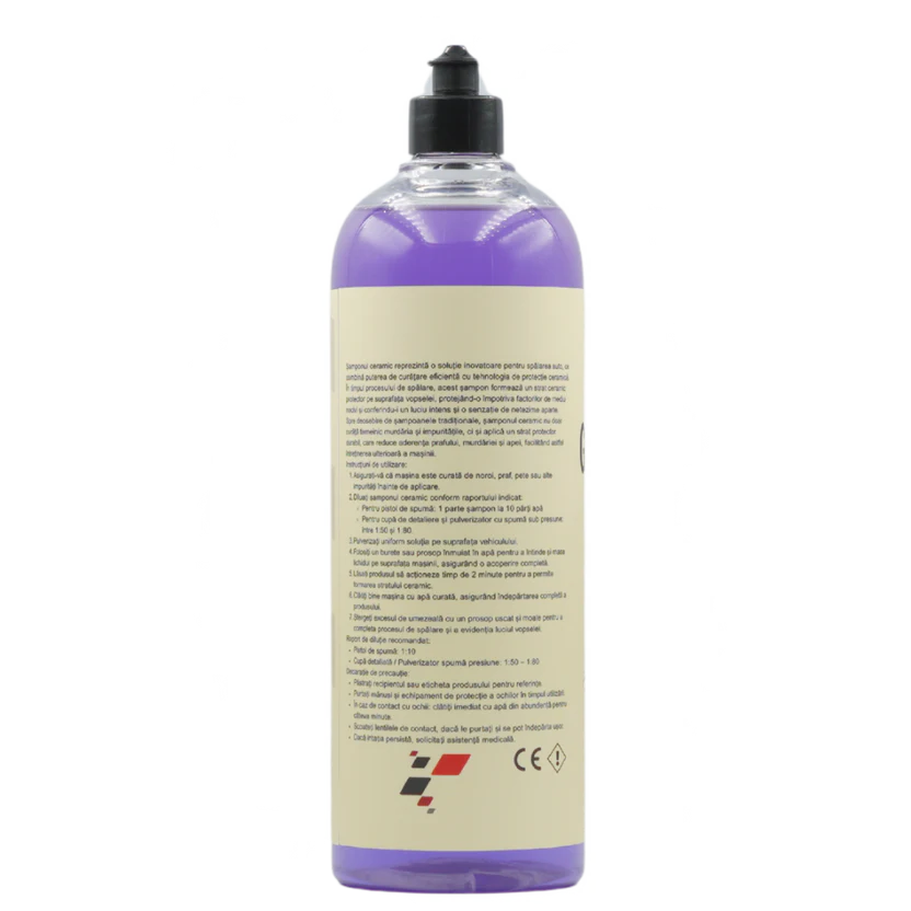 Sampon Ceramic IQ14 Spalare Protectie Hidrofoba 1000ml Auto Detailing - detaliu produs
