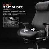 Scaun Gaming Ergonomic cu Spatar Inalt si Suport Lombar Ajustabil - detaliu produs