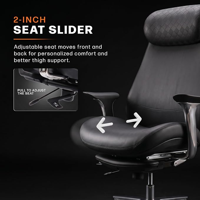 Scaun Gaming Ergonomic cu Spatar Inalt si Suport Lombar Ajustabil - detaliu produs