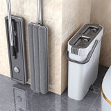 Set Mop Plat cu Sistem Rotativ Curatenie Profesionala Accesorii Incluse - detaliu produs