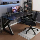 Birou gaming, structură metalică, design modern, 160 × 60 × 72 cm - detaliu produs