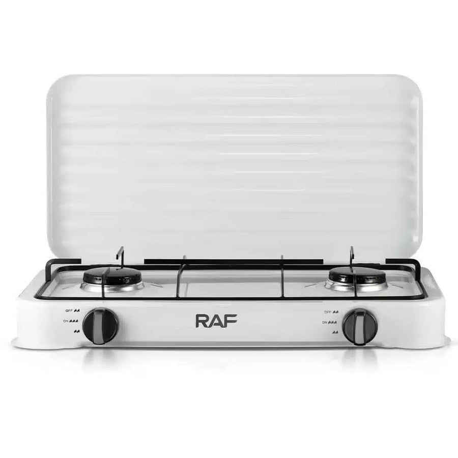 Aragaz portabil RAF cu 2 arzătoare, 530x320x260mm