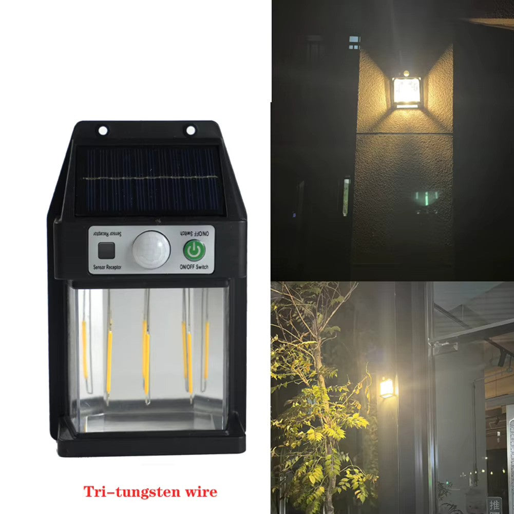 Lampa Solara de Perete 3W cu Senzor 600 LM