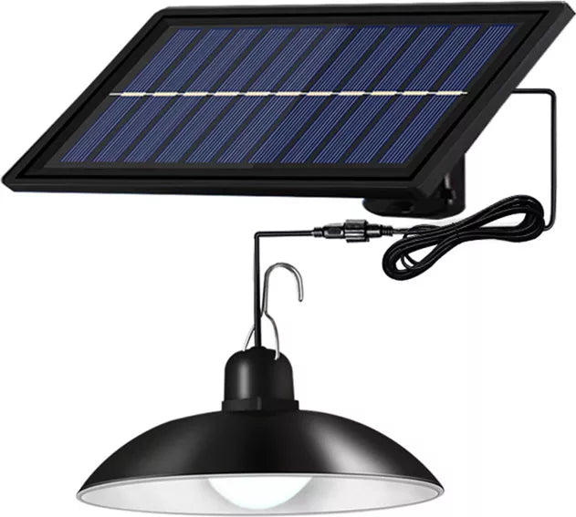 RESIGILAT - Lampa solara suspendata, cu telecomanda, 90 Lm/W