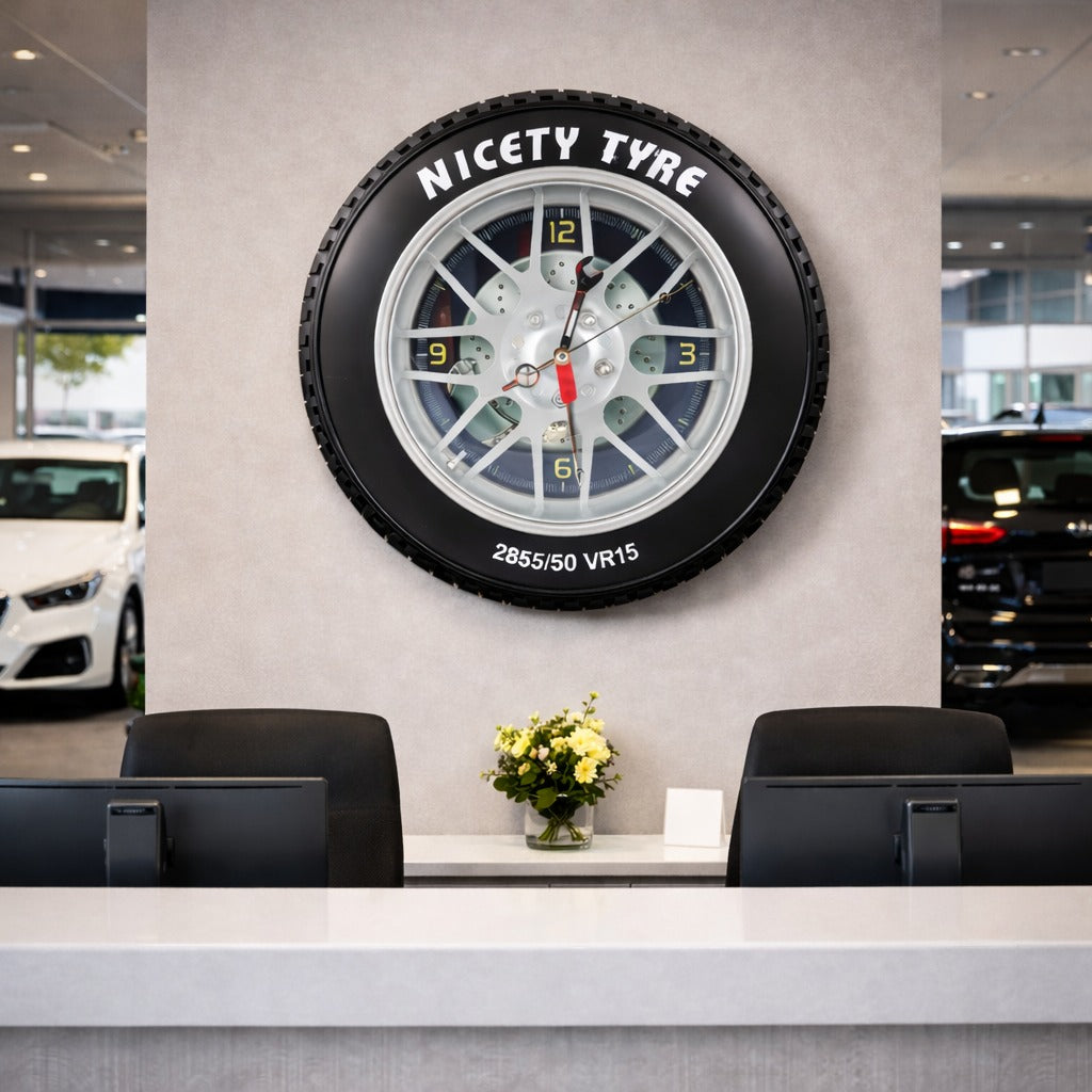 Ceas de perete Anvelopa Tyre Model Clock 2855/50VR15 40 cm