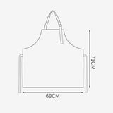 Sort Ajustabil cu Microfibra pentru Stergerea Manelor 71x69 cm Maro - detaliu produs