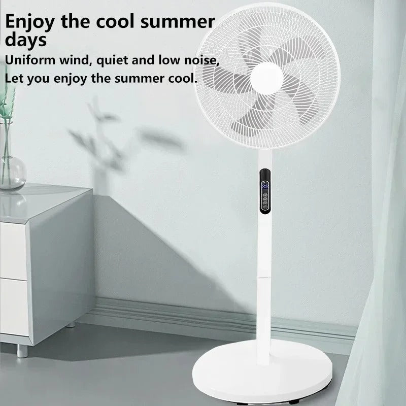 Ventilator digital cu telecomanda si timmer 1120 mm, oscilatie 90°, afisaj LED, 16 inch