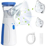 Nebulizator Portabil Ultrasonic | Aparat Aerosoli Tehnologie Mesh Cu Accesorii Si Oprire Automata - detaliu produs