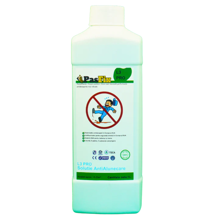 PasFix L3 PRO Solutie Antialunecare 1L Profesionala Restaurante Dusuri - detaliu produs