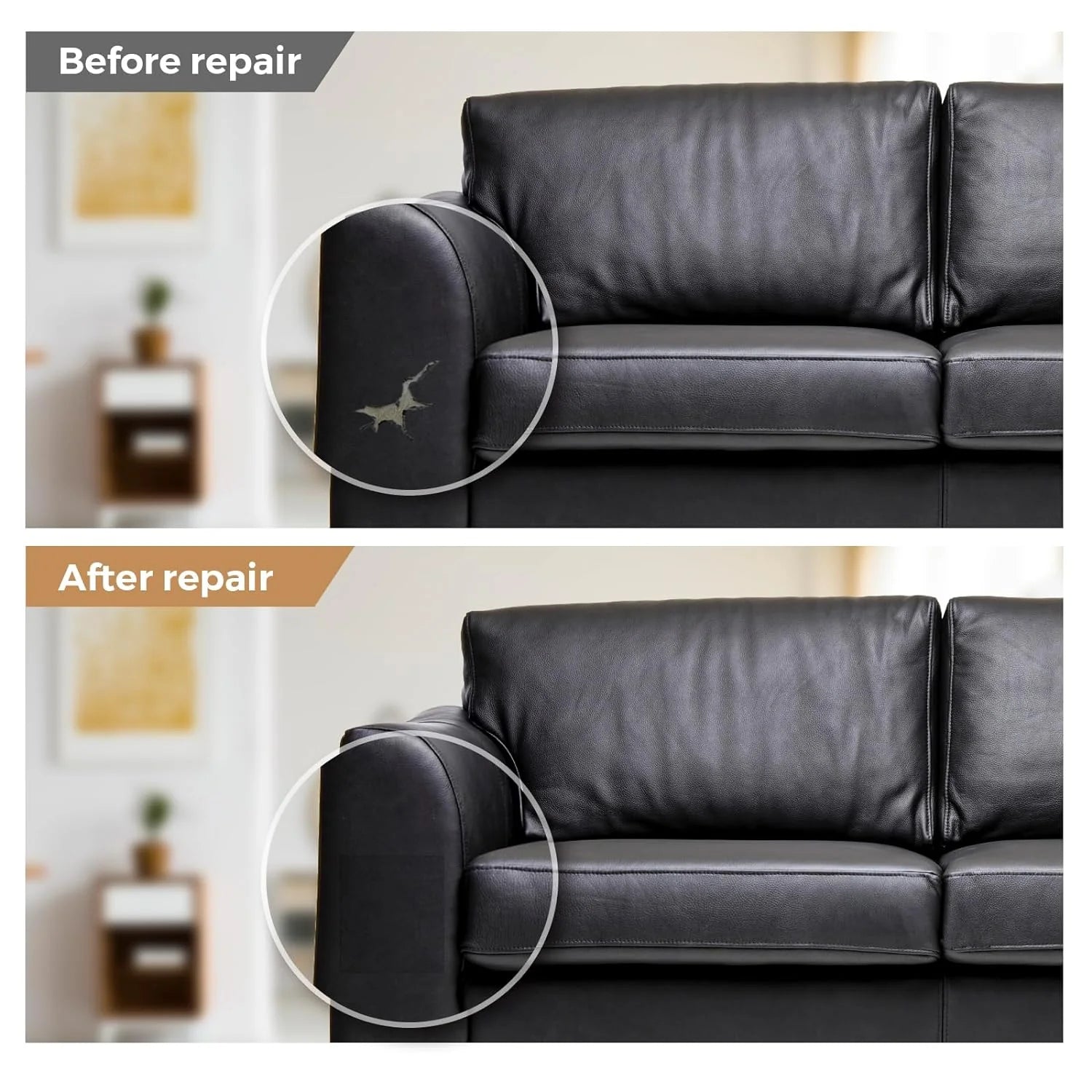 Folie din piele ecologica, autoadeziva, pentru reparatie canapea, scaun, interior autoturism 68 x 300 cm