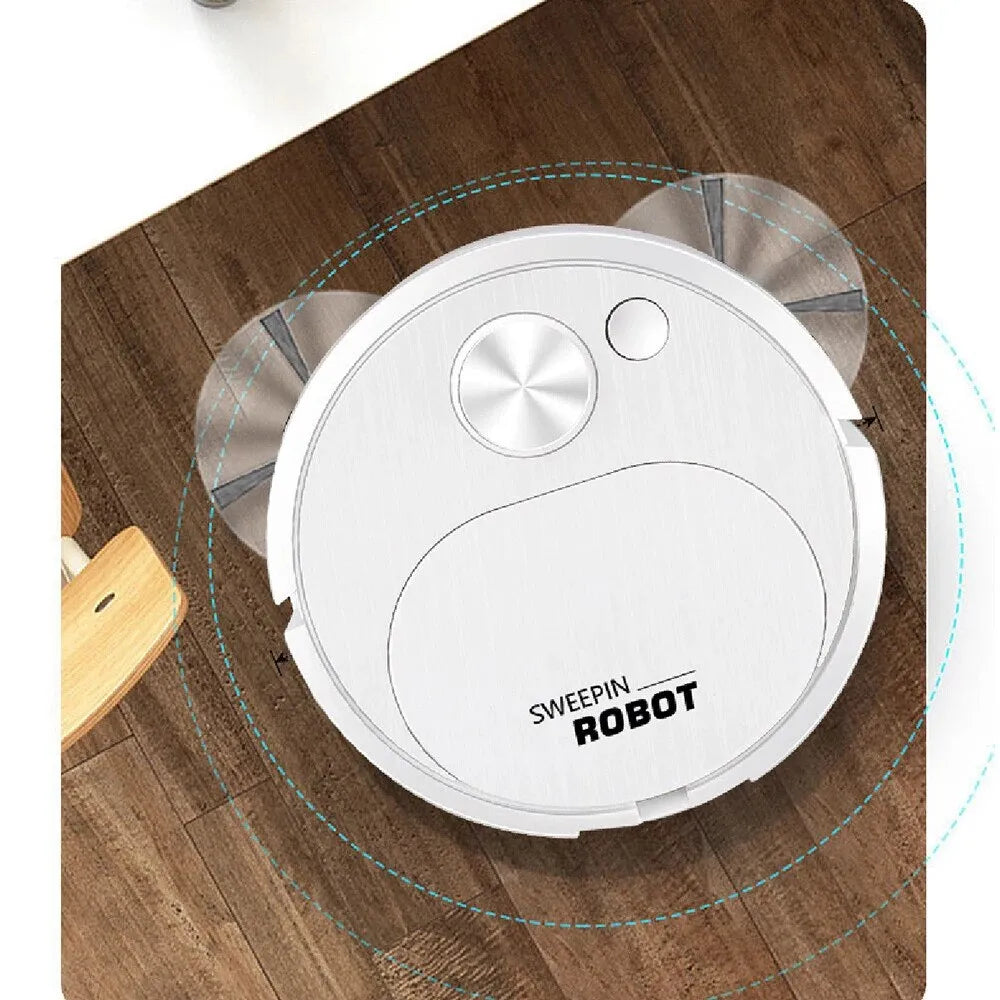 Aspirator robot Sweepin alb incarcare USB zgomot redus