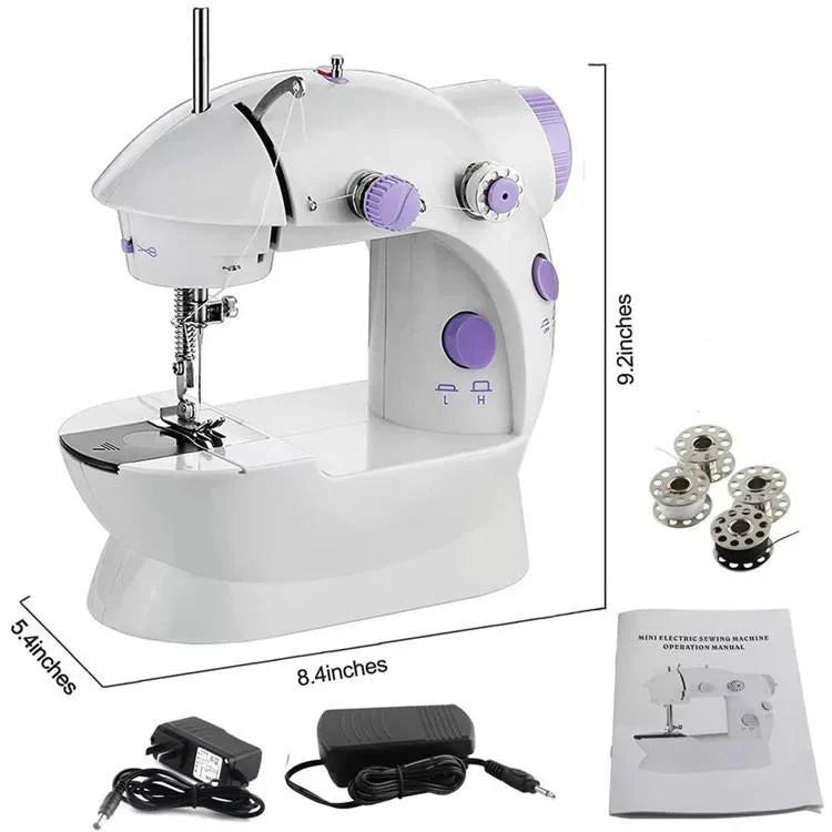 Mini masina de cusut electrica cu pedala + Accesorii