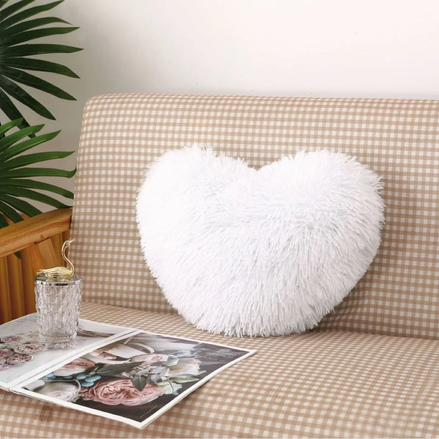 Perna Decorativa in forma de inima, Super Pufoasa, Cocolino