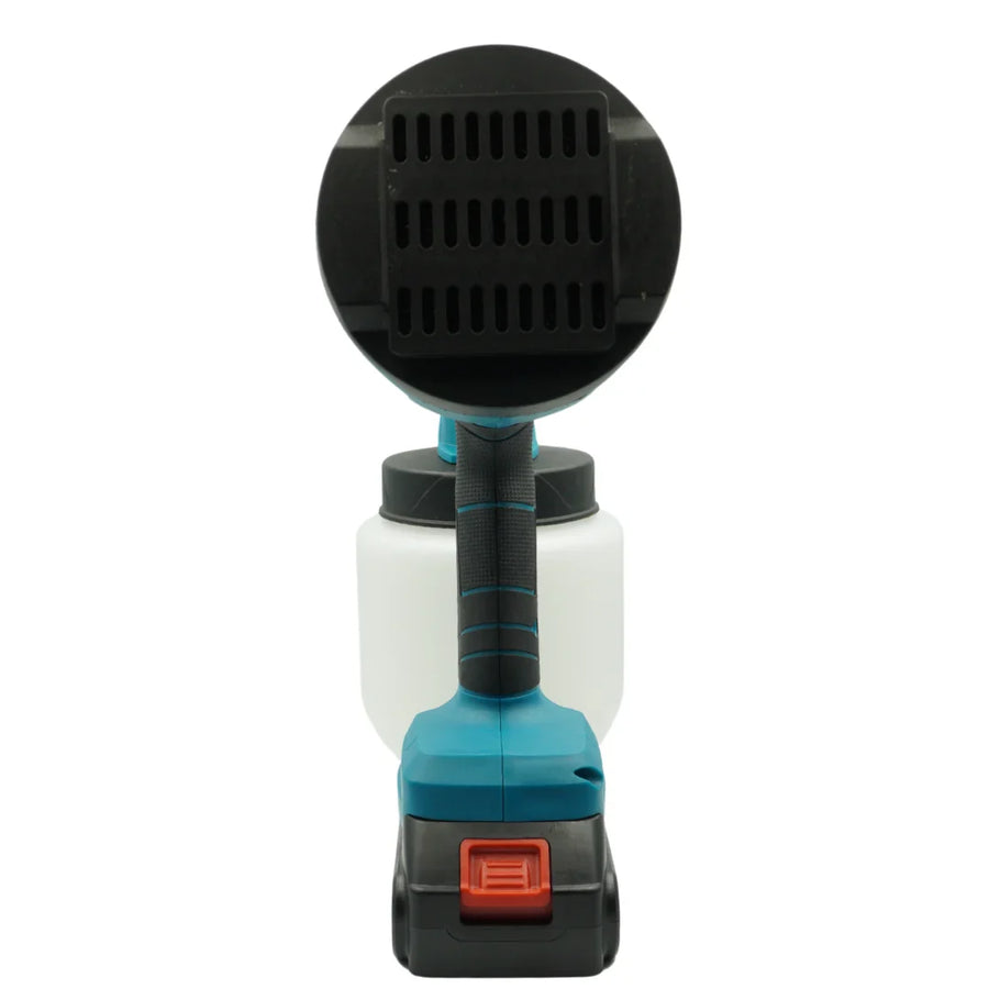 Pistol Electric de vopsea cu 2 acumulatori de 48v, 1000ml - 3 moduri de pulverizare, ideal pentru tavane, pereti si garduri, albastru