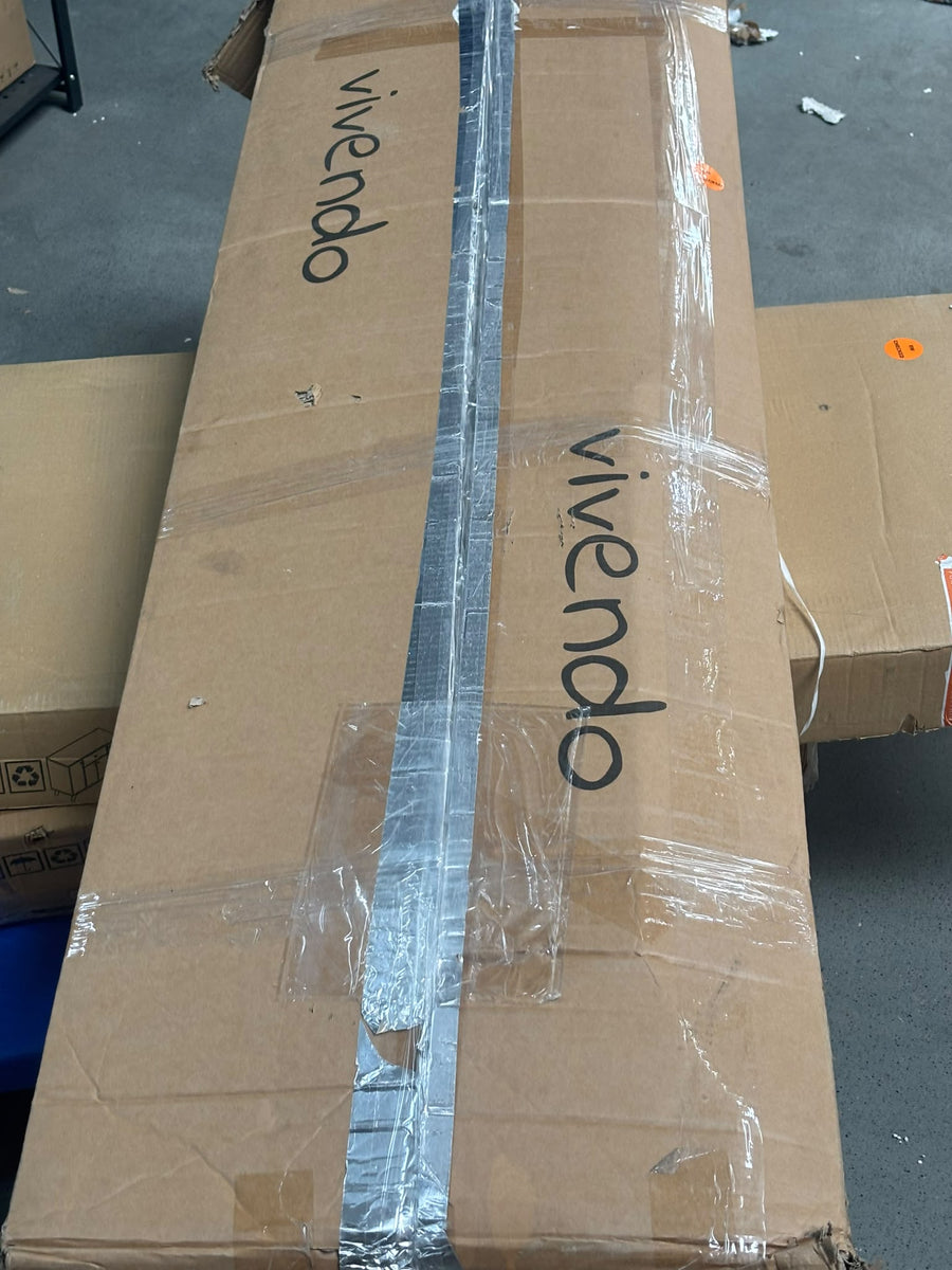 RESIGILAT — Comoda moderna si simpla cu 3 sertare si 2 usi, MDF, 140x40x75cm · Incomplet #004