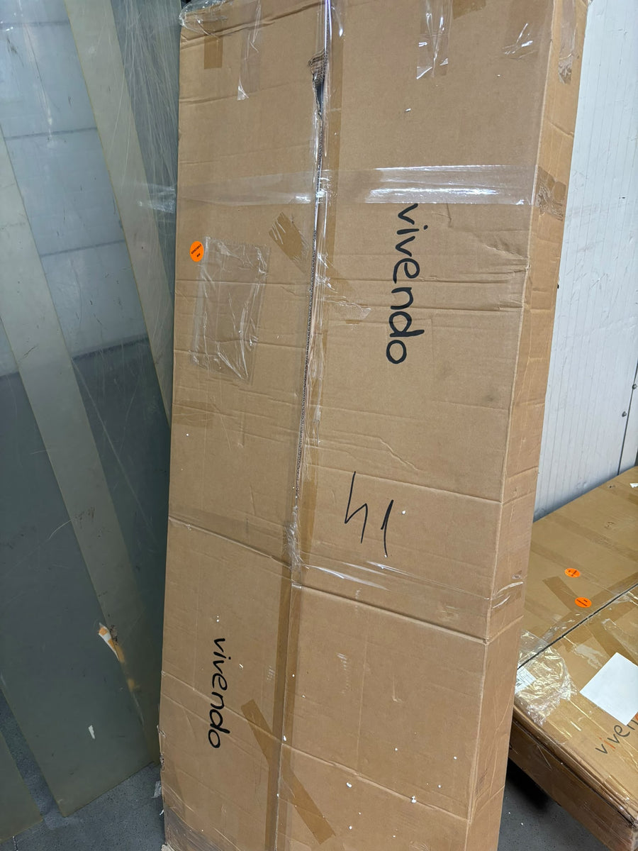 RESIGILAT — Birou minimalist alb cu rafturi - 160x60x73 cm, ideal pentru spații mici, lucru și studiu Alb · Acceptabil #007