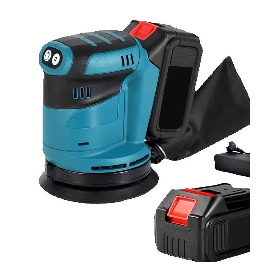 Slefuitor electric cu 2 acumulatori 96V, 3 viteze, 125mm, capacitate baterie 15000mAh