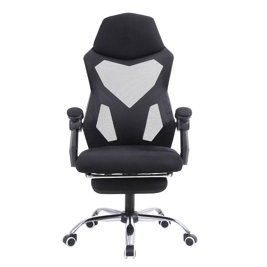 Scaun de Gaming Ergonomic Predator cu spătar ventilat și design futurist
