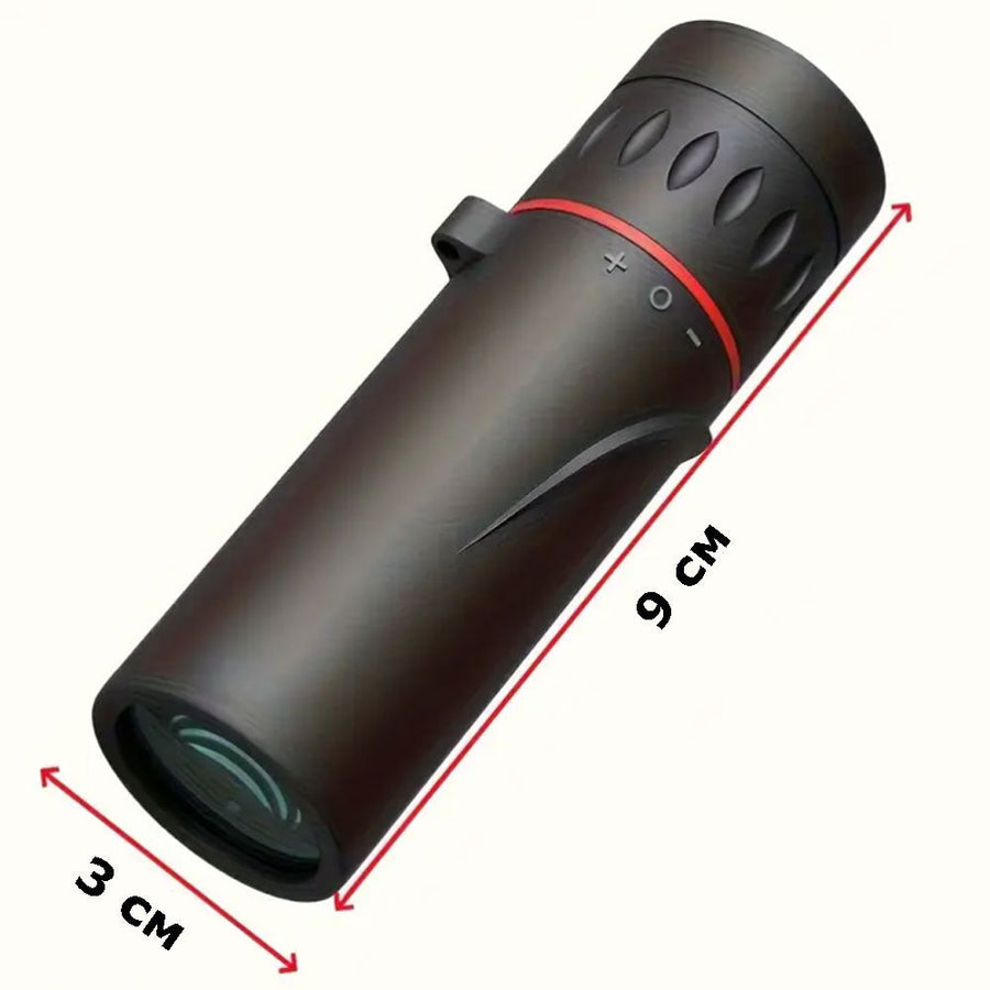 Telescop monocular de buzunar,2000x25, HD, impermeabil, anti-ceata, negru