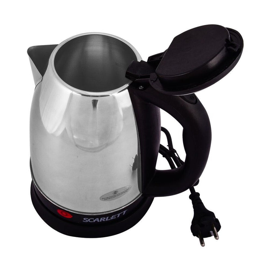 RESIGILAT - Cana Fierbator Inox, 1500W, 2L, declansare automata, Inox/Negru