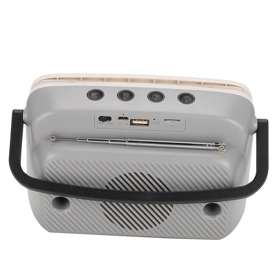 Suport telefon tip TV, difuzor Bluetooth 5W, radio FM, 19 x 9 x 13 cm