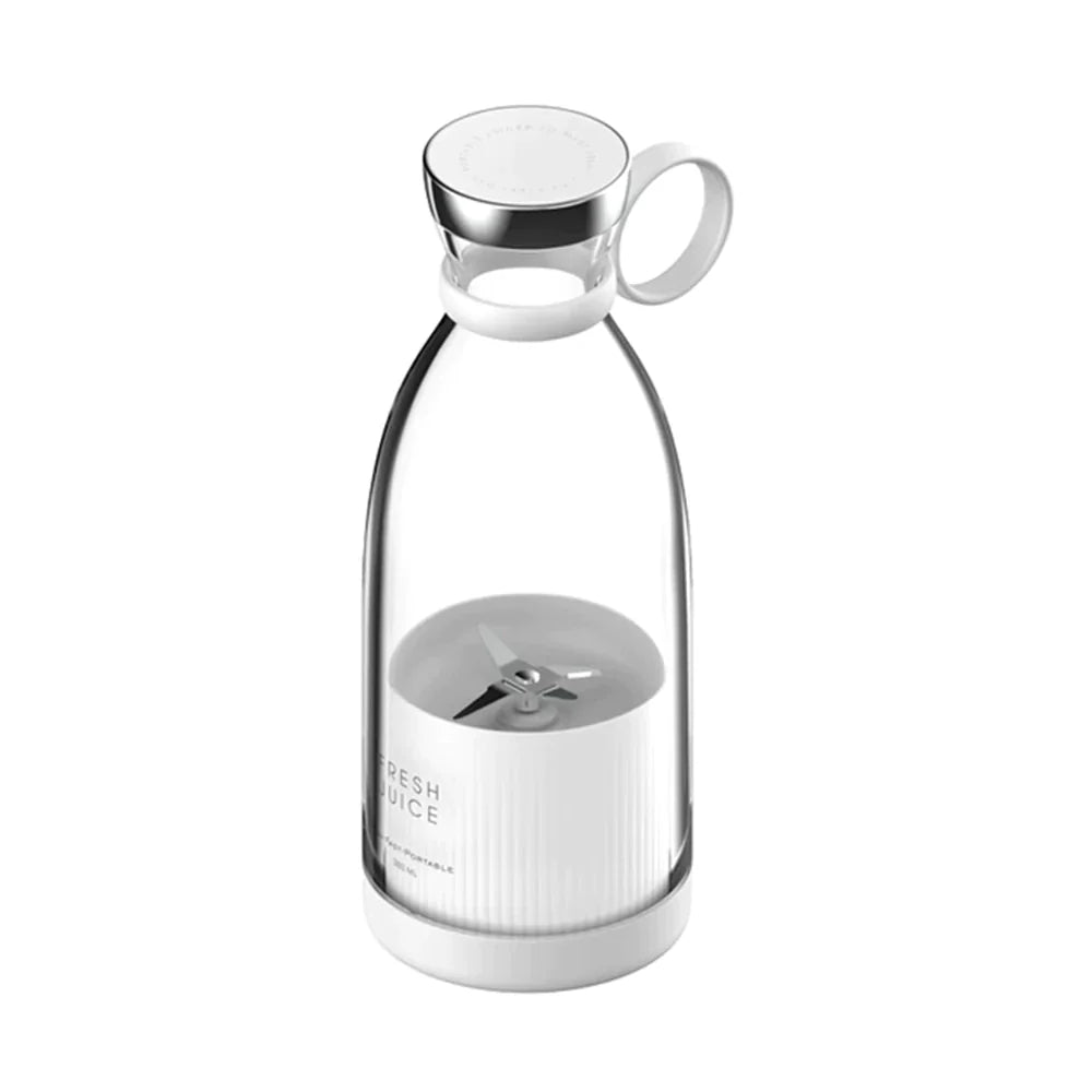 RESIGILAT - Mini Blender portabil - Smoothie & Shake, incarcare usb 6 Lame otel Inoxidabil,  380 ml